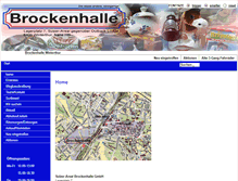 Tablet Screenshot of brockenhalle.com